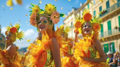 Photos du Voyage VENET : Carnaval de Nice et Fête des Citrons à Menton ( Du 1er au 3 Mars )