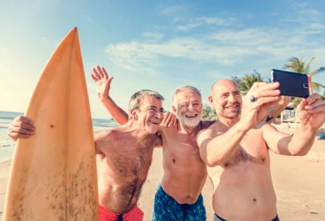 personnes sur la plage